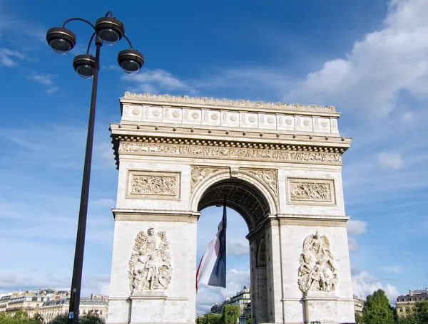 Arco del Triunfo, París — Foto de Stock