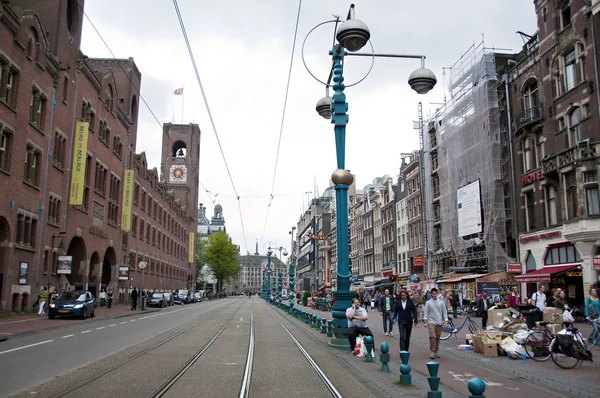 Amsterdam gamla stan — Stockfoto