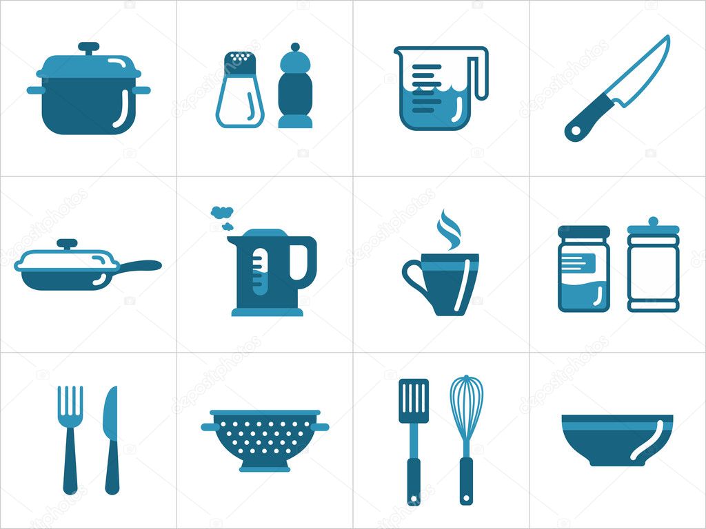 Kitchen icons