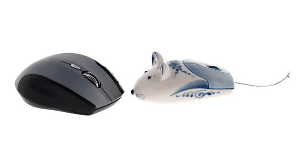 Zabawki i komputer mysz Obrazek Stockowy