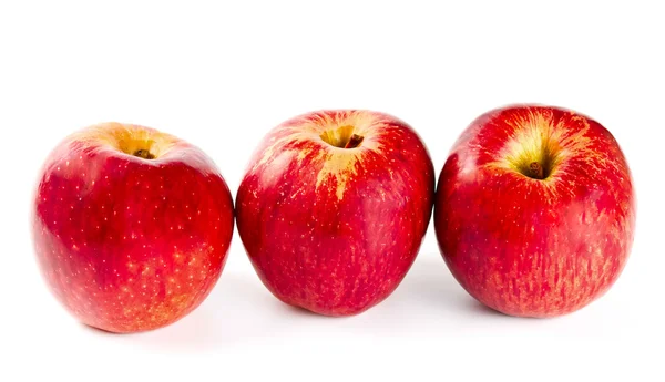 Drie rode appel — Stockfoto
