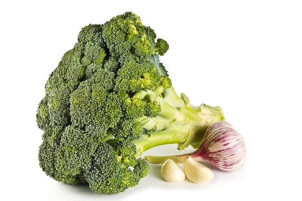 Brócoli y ajo — Foto de Stock