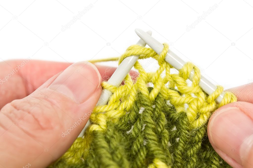Hand-knitting