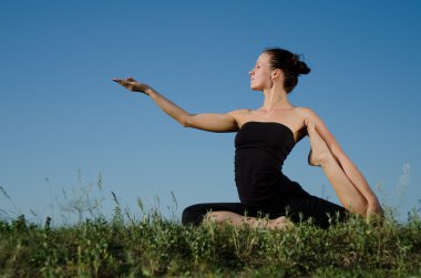 Yoga Kadını.