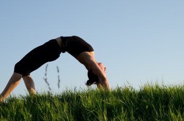 Yoga Kadını.