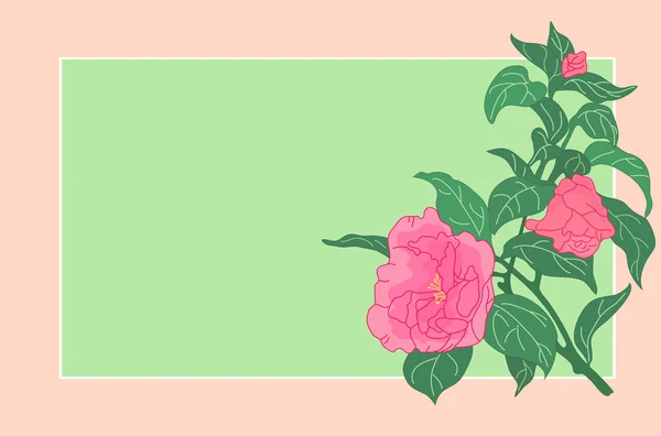 玫瑰卡 — 图库矢量图片