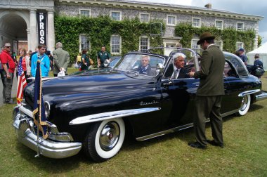 1950 Lincoln Cosmopolitan Limousine clipart