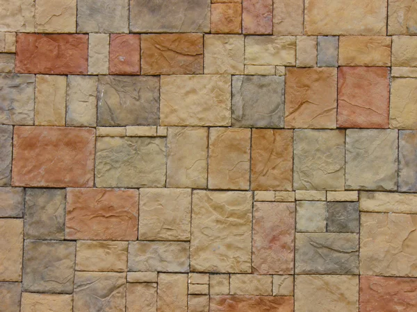 Brick wall from a new building — Stock Photo, Image