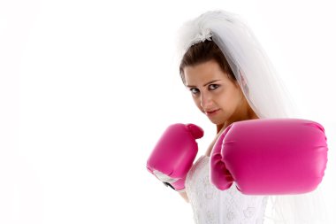 Wedding Fight clipart