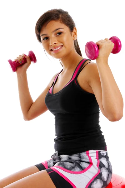 Teenager Workout — Stock Photo, Image