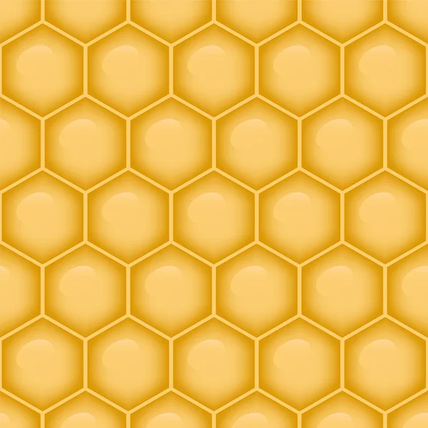 Folytonos vector háttér-val a méhsejt szerkezet. — Stock Vector