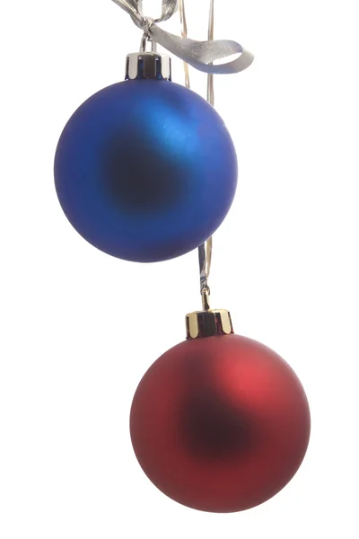Uma foto de bolas de Natal — Fotografia de Stock