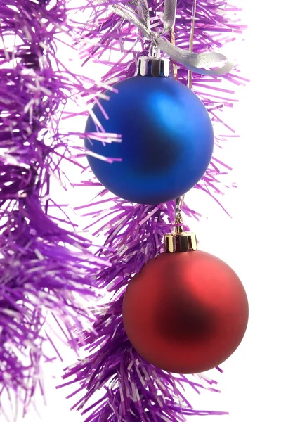 Una foto de bolas de Navidad — Foto de Stock