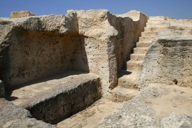 Kıbrıs'taki eski mezar kalıntıları fotoğraf