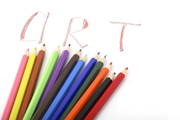 Una foto de lápices de colores —  Fotos de Stock