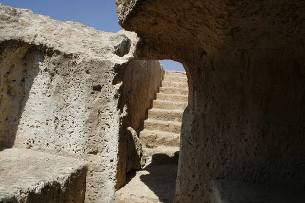 Zdjęcie starego ruin grobowca na Cyprze — Zdjęcie stockowe