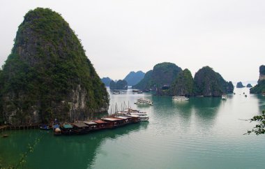 Görünüm halong Körfezi