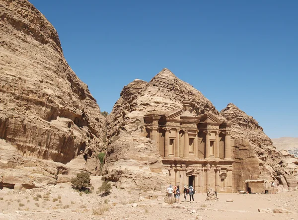 Mosteiro Petra — Fotografia de Stock