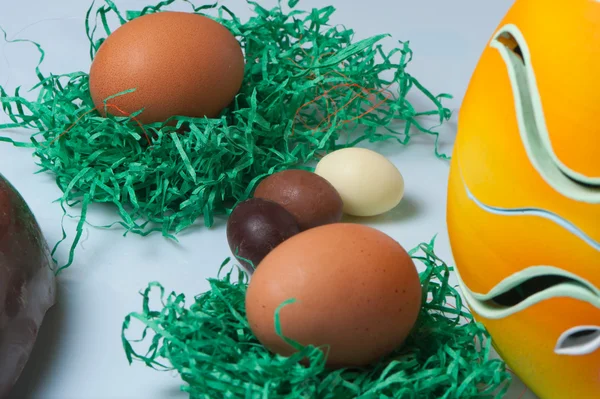 Pasqua - easter eggs — Stock Photo, Image