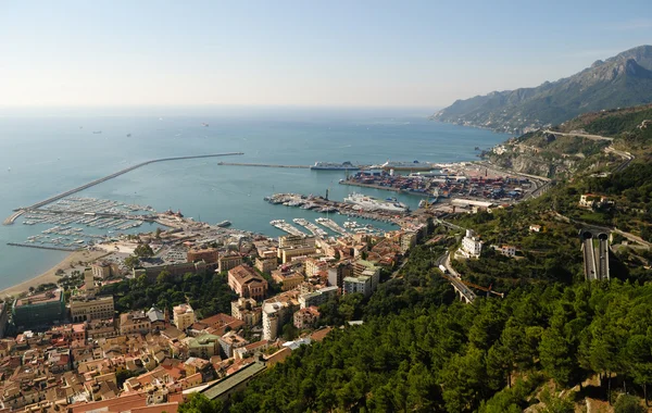 Veduta panoramica di Salerno — Stock fotografie