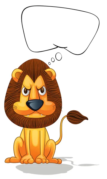 Pensée de lion — Image vectorielle
