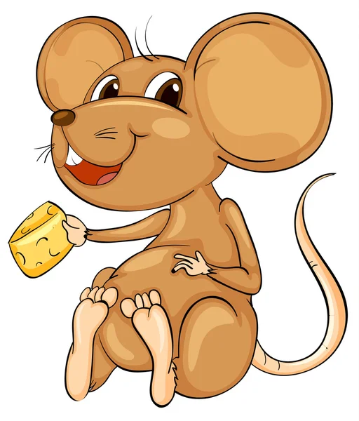 Roztomilá myš — Stockový vektor
