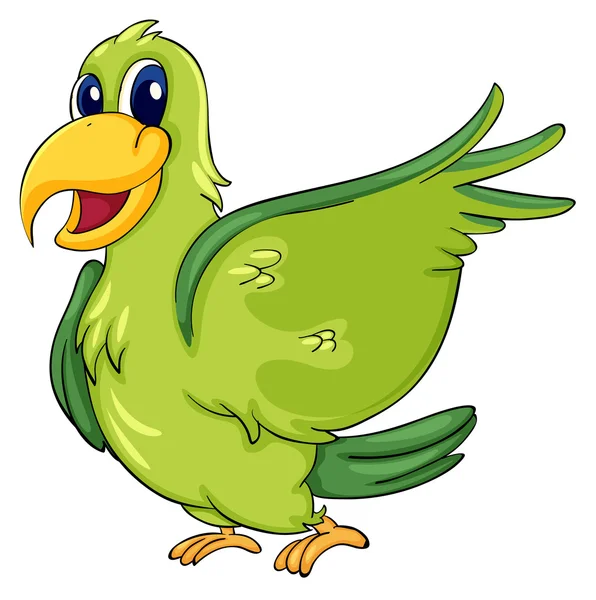 Bystry papuga — Wektor stockowy