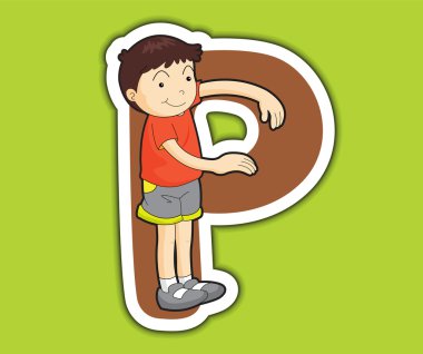 Alphabet letter series clipart