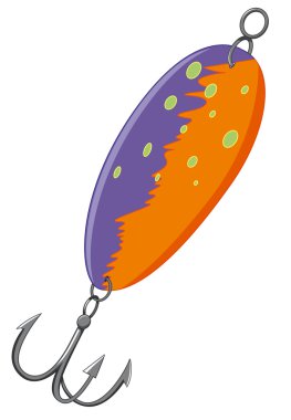 Fishing lures clipart