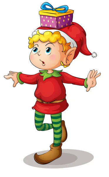 Petit Elfe — Image vectorielle