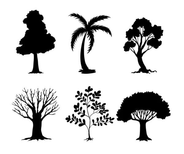 Ağaçlar — Stok Vektör