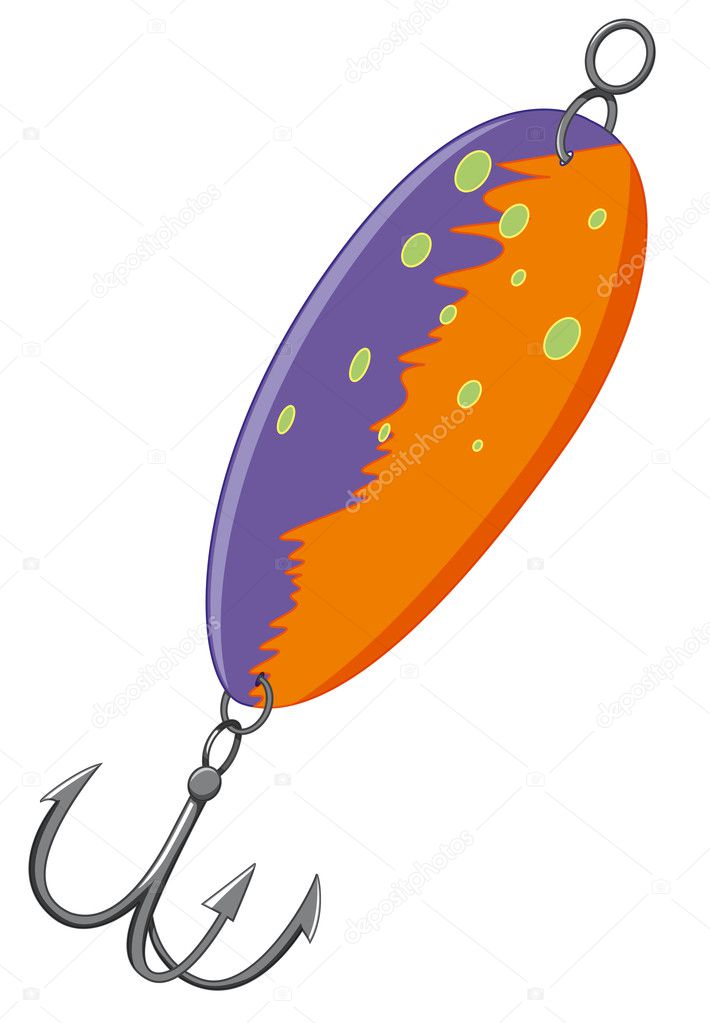 Fishing lures Stock Vector by ©interactimages 10947265
