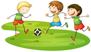 Sport kids clipart