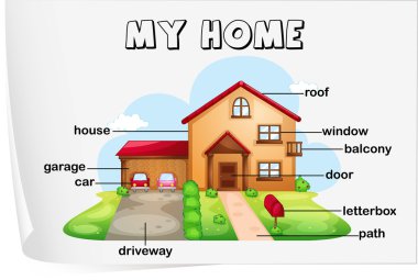 House parts clipart