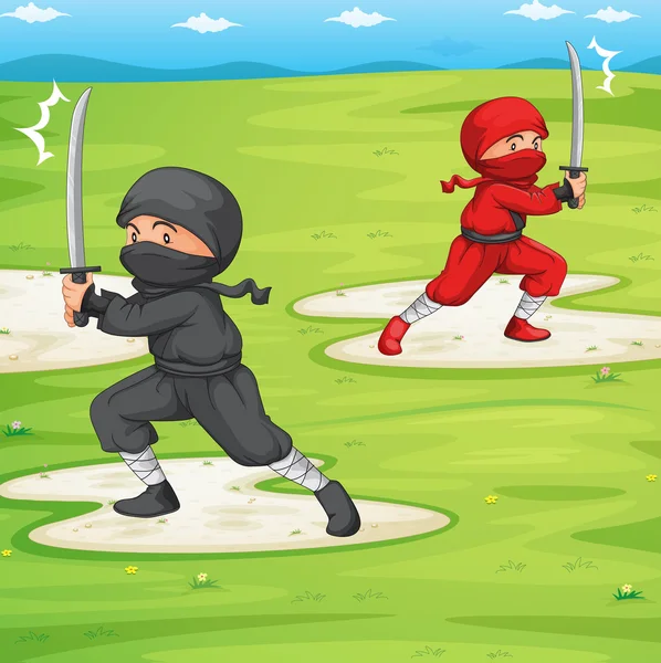 Ninja. — Archivo Imágenes Vectoriales