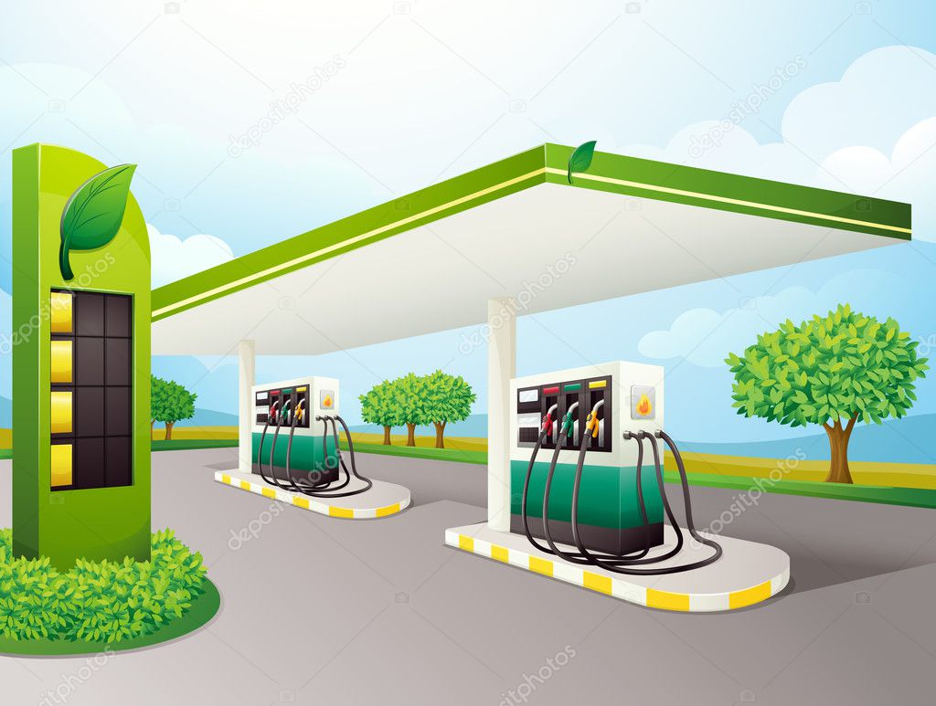 Petrol pump Stock Vector Image by ©interactimages #11163185