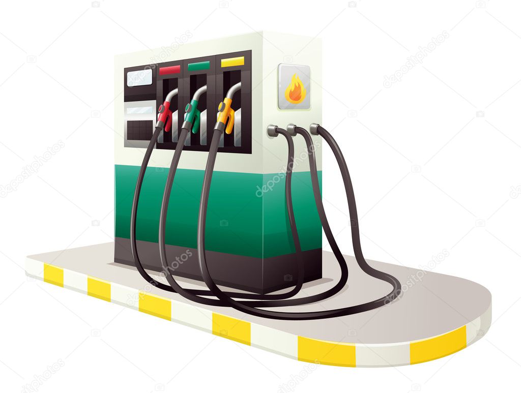petrol dispenser unit