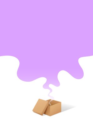 fumes coming from box clipart