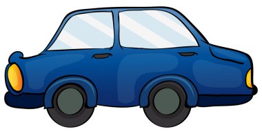 Isolated car clipart