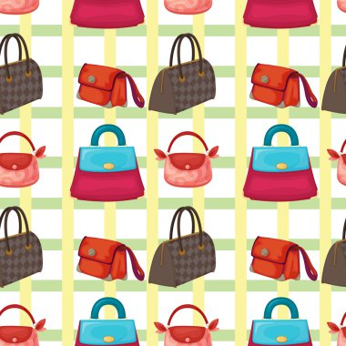 various bags and purses clipart