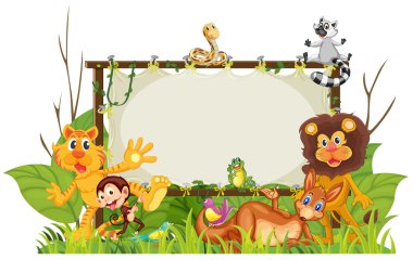 various animals clipart