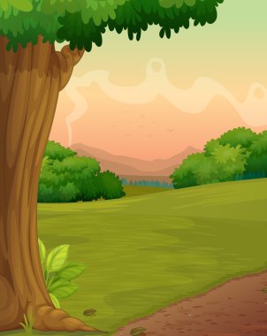 country path clipart