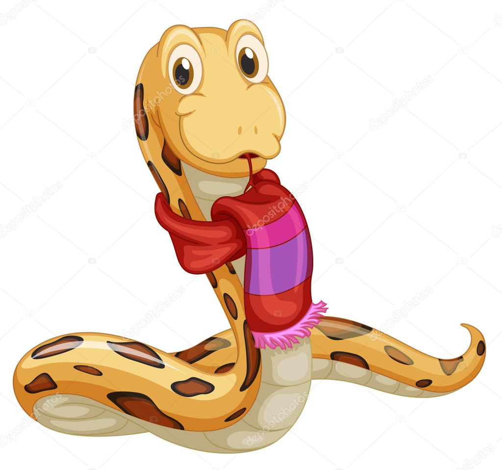 65 ilustraciones de stock de Serpiente animada | Depositphotos®