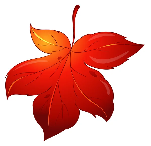 カラフルな葉 — ストックベクタ