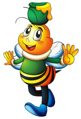honey bee clipart