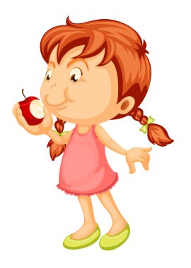 a girl clipart