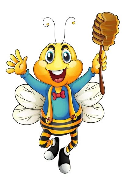 Včelí med — Stockový vektor