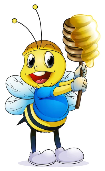 Honey bee — Stock Vector
