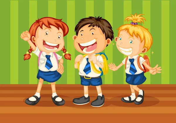 Dzieci w szkole — Wektor stockowy