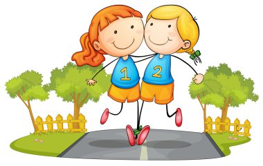 girls clipart